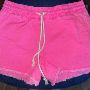 No Boundaries Hot Pink Short Shorts Women's Small/3